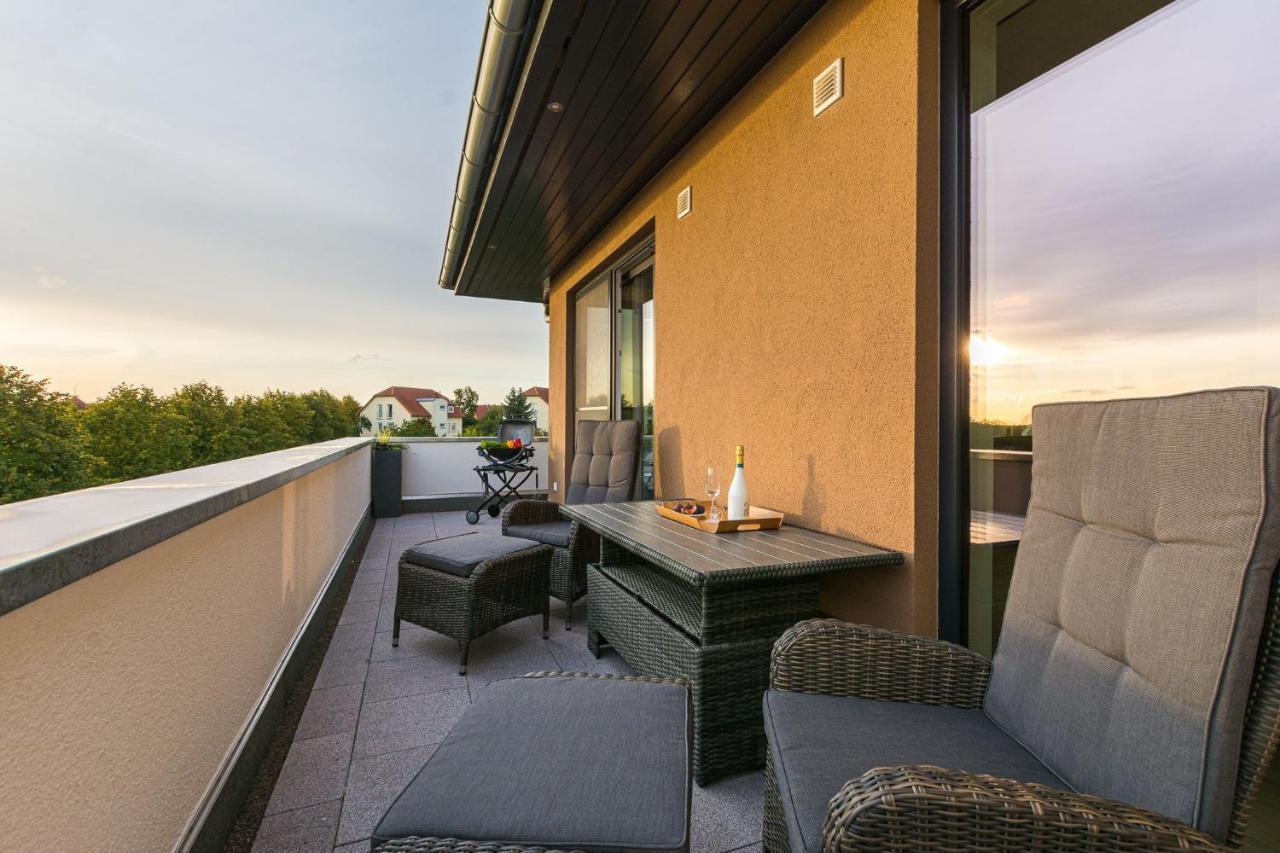 Luxus Spa Penthouse Sundowner Apartment Goehren-Lebbin Exterior photo